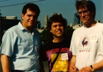 with Jim Iannuzzelli and Bill "Bopper"Farnie, in Nashville, Tennessee