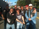 with Hells' Angels