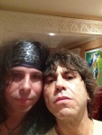 with faux Steven Tyler