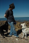 with Lennon and Wolfie